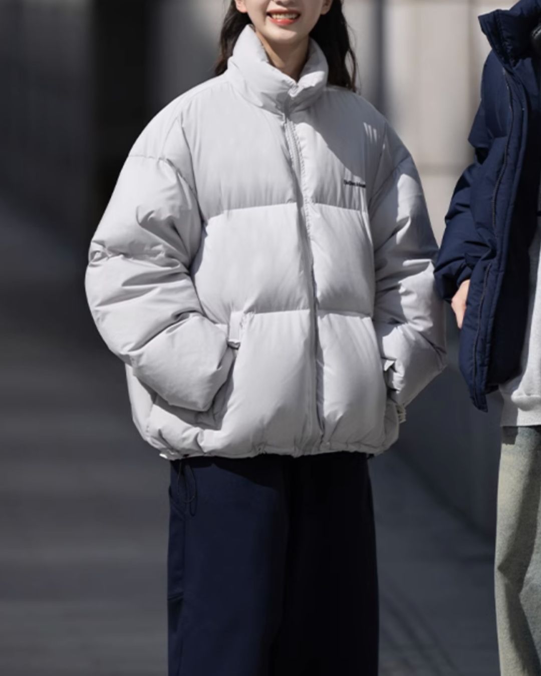 【翌日発送】Stand Collar Down Jacket DW003