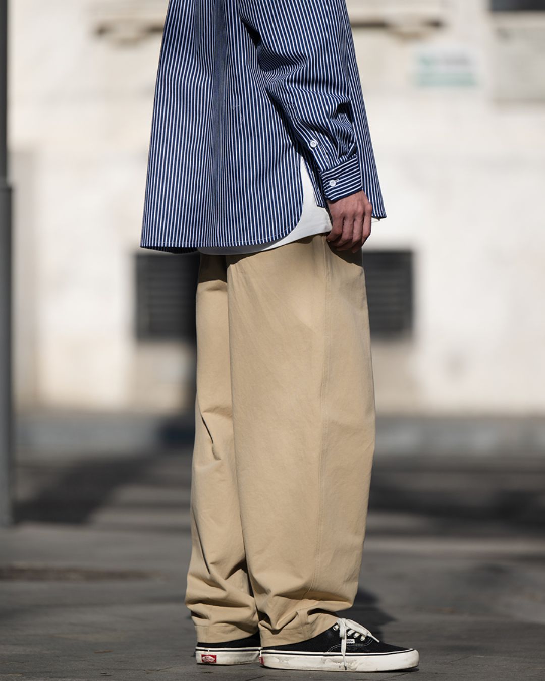 【10日以内お届け】Relaxed Fit Chinos Pants WP033