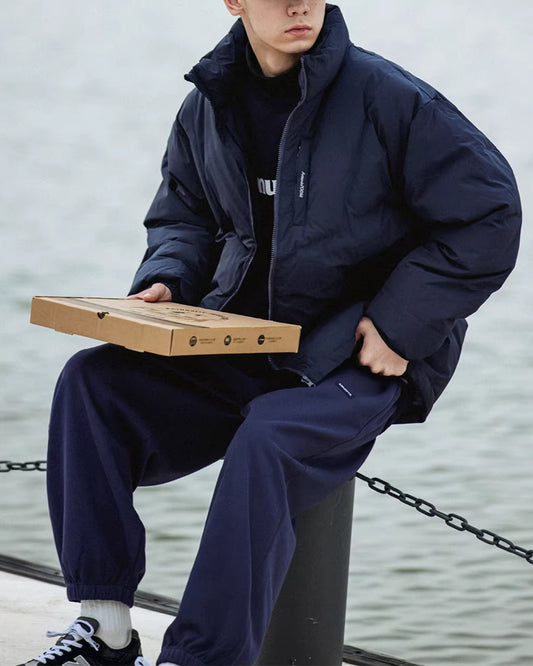 Relaxed Puffer Jacket JK129