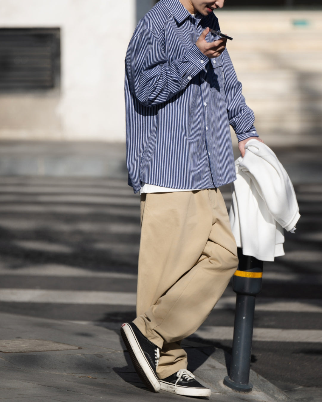 【10日以内お届け】Relaxed Fit Chinos Pants WP033