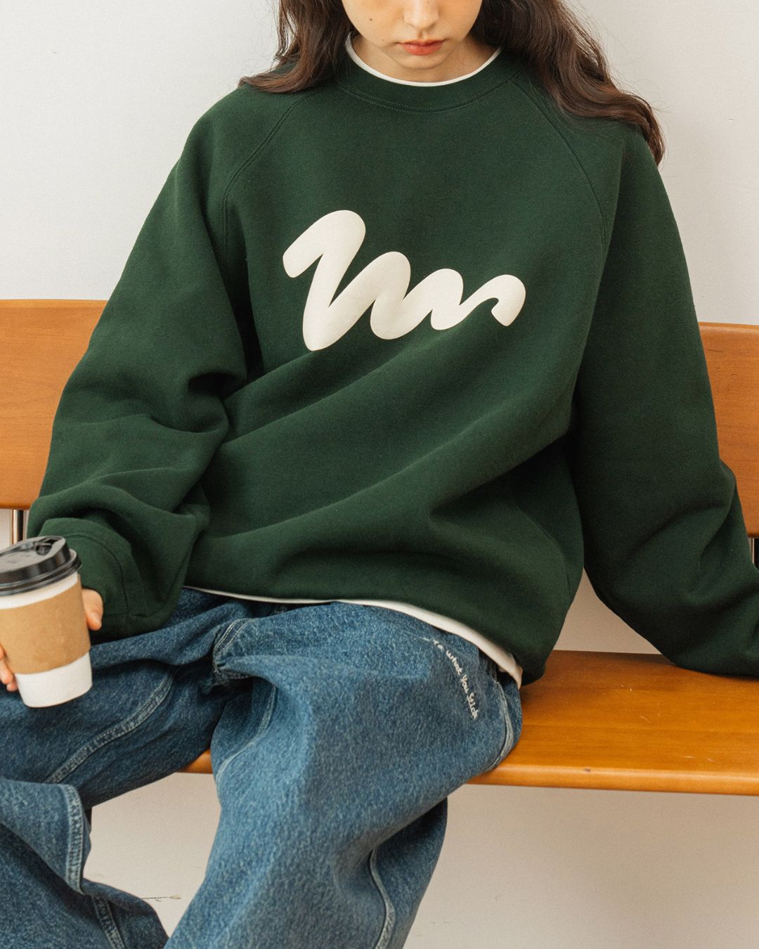 【10日以内お届け】Painted Logo Sweat SW008