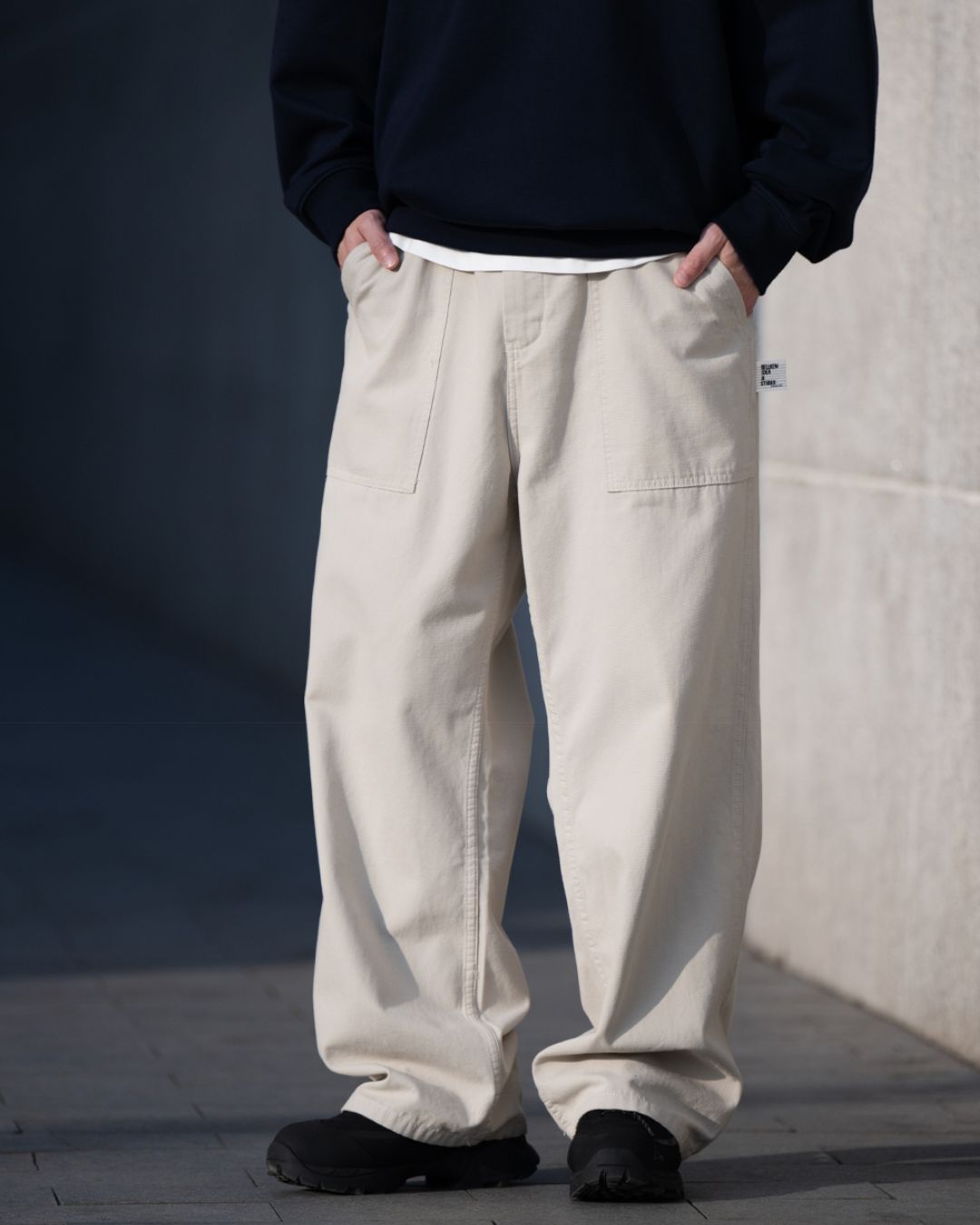 【10日以内お届け】Straight Cotton Work Pants WP060