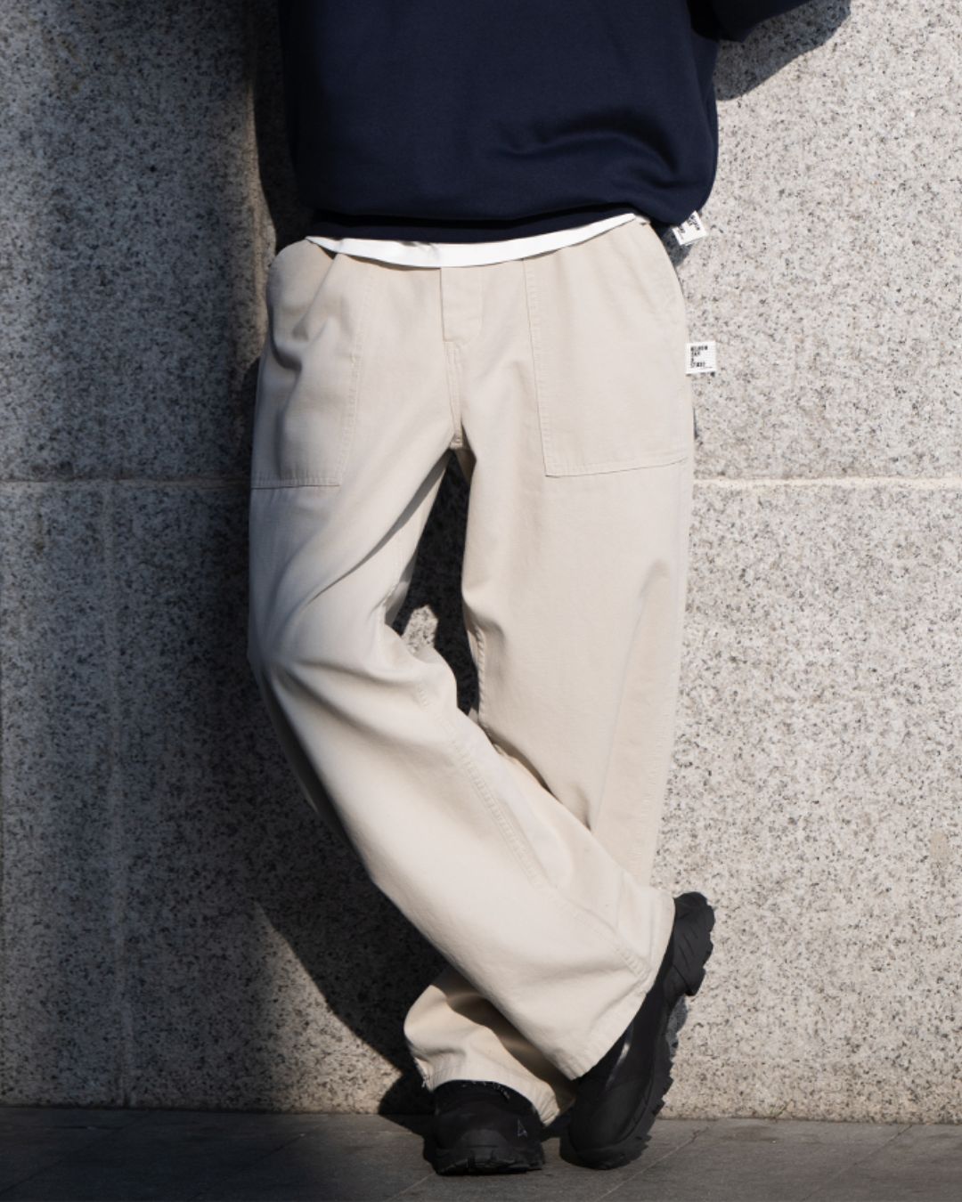 【10日以内お届け】Straight Cotton Work Pants WP060