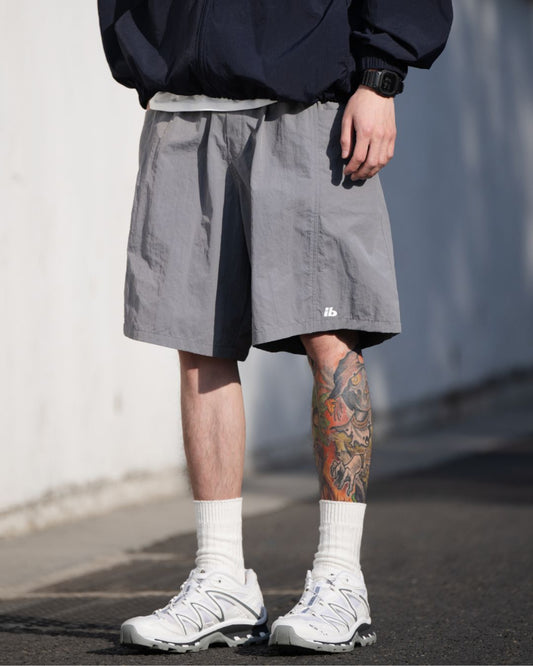 Nylon Relaxed Shorts SP041