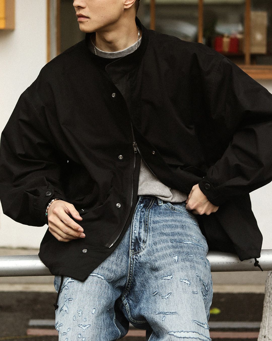 【予約販売】Windproof Stand Work Jacket JK212