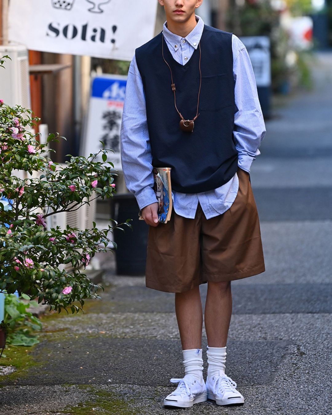 V-neck Casual Vest VT022