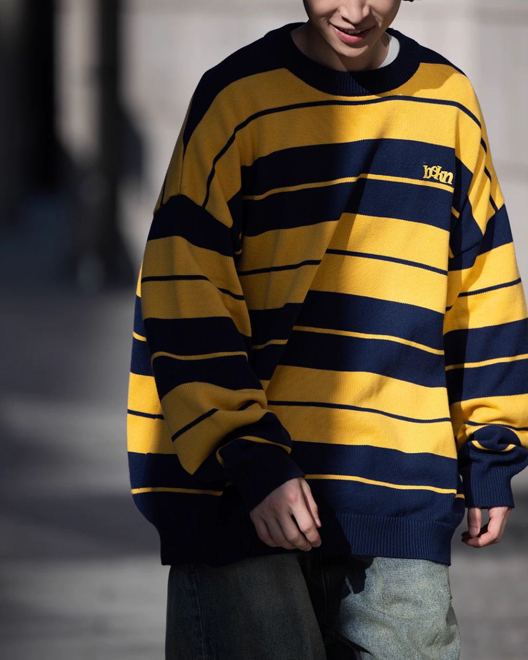 【10日以内お届け】Retro Border Sweat SW038