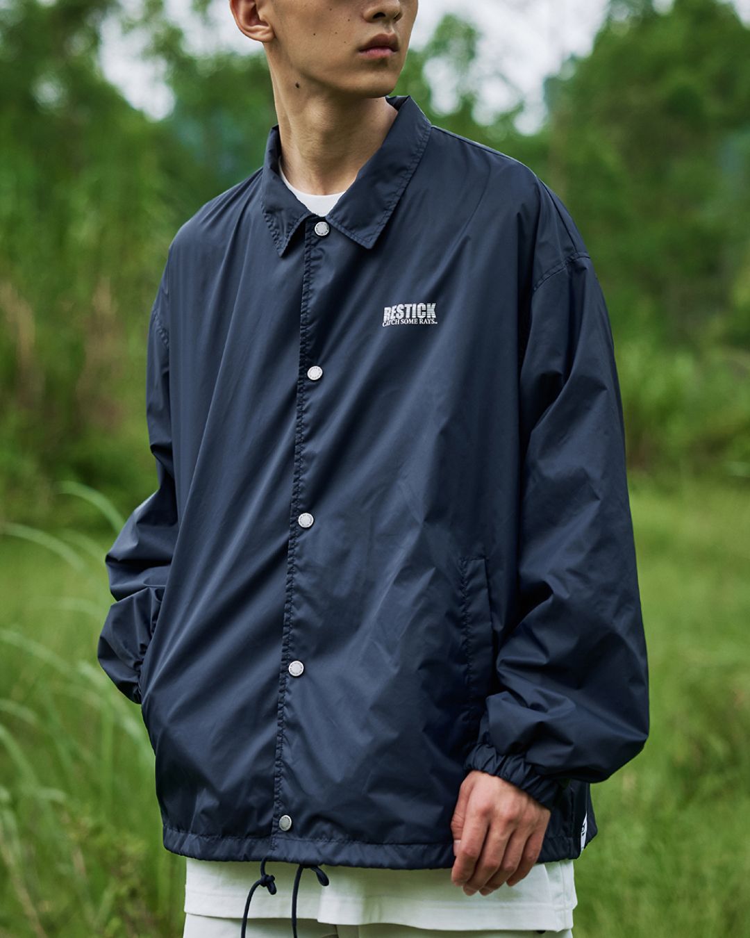 Nylon Coach Jacket JK228