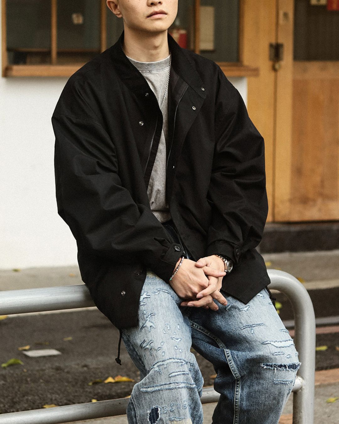 【予約販売】Windproof Stand Work Jacket JK212