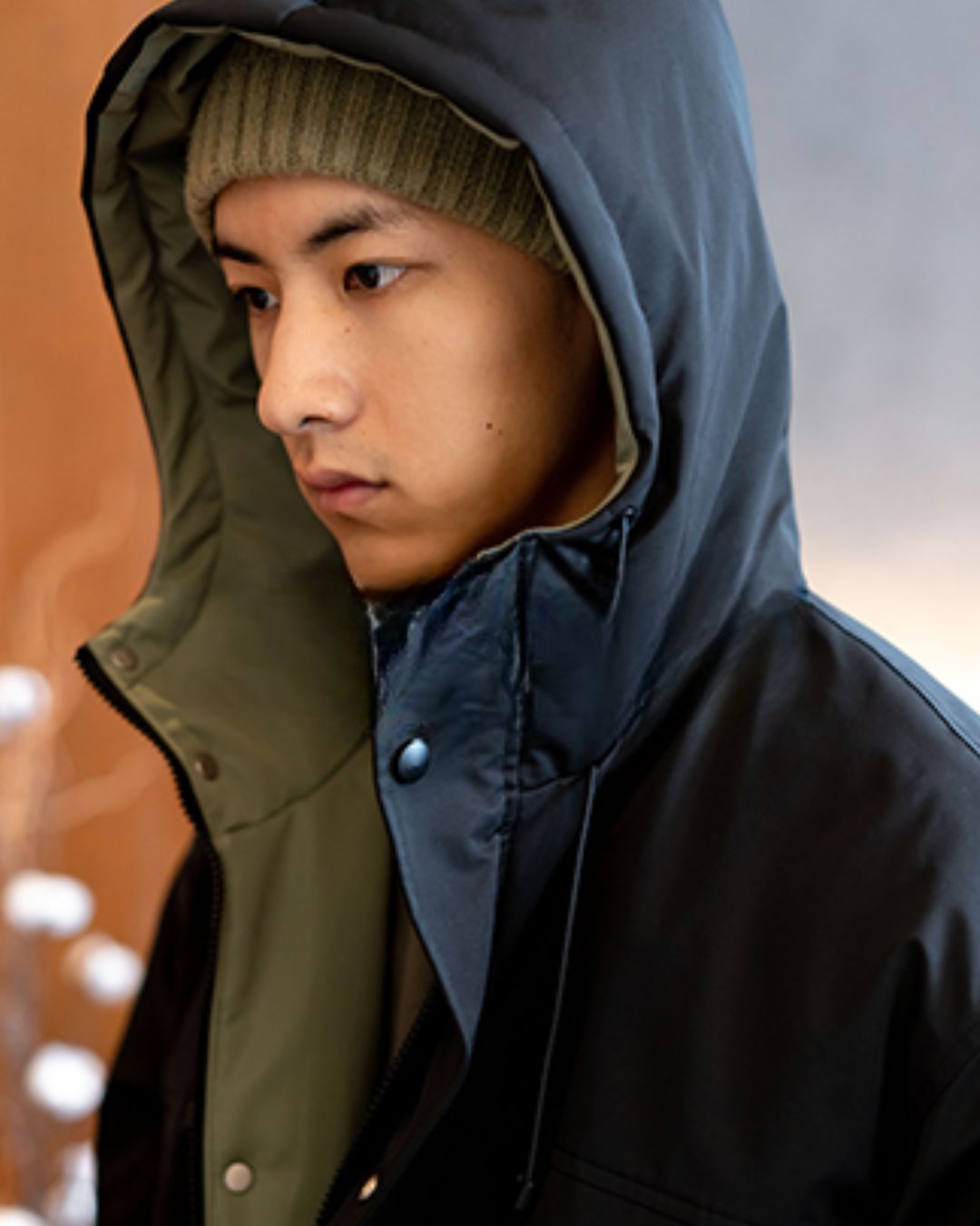 Padded Outdoor Hood Jacket JK241