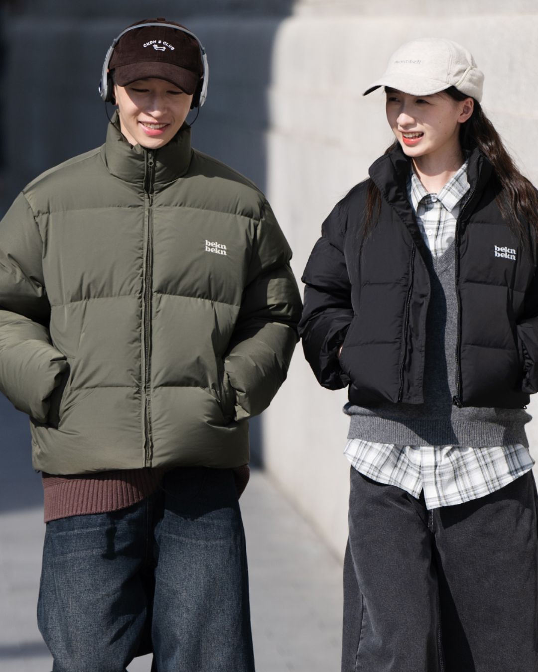 Stand Collar Logo Down DW019