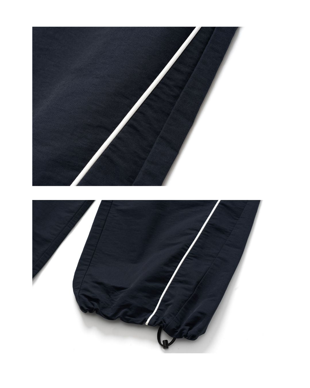 Side Line Drawstring Wide Pants WP087
