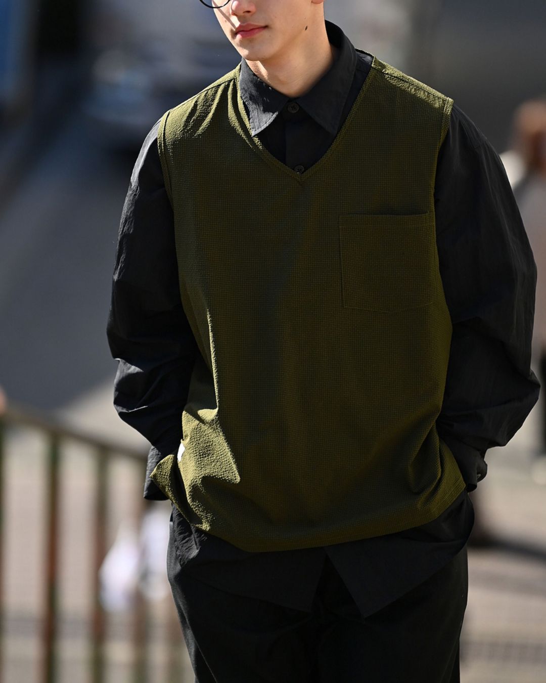 V-neck Casual Vest VT022