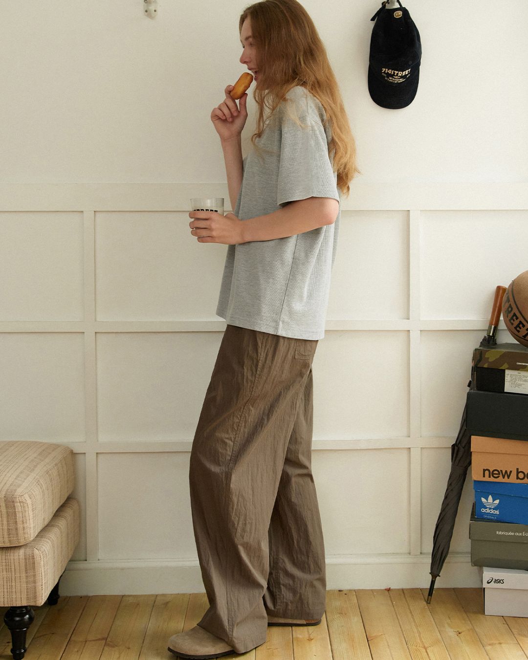 Waffle Basic T-shirt ST151