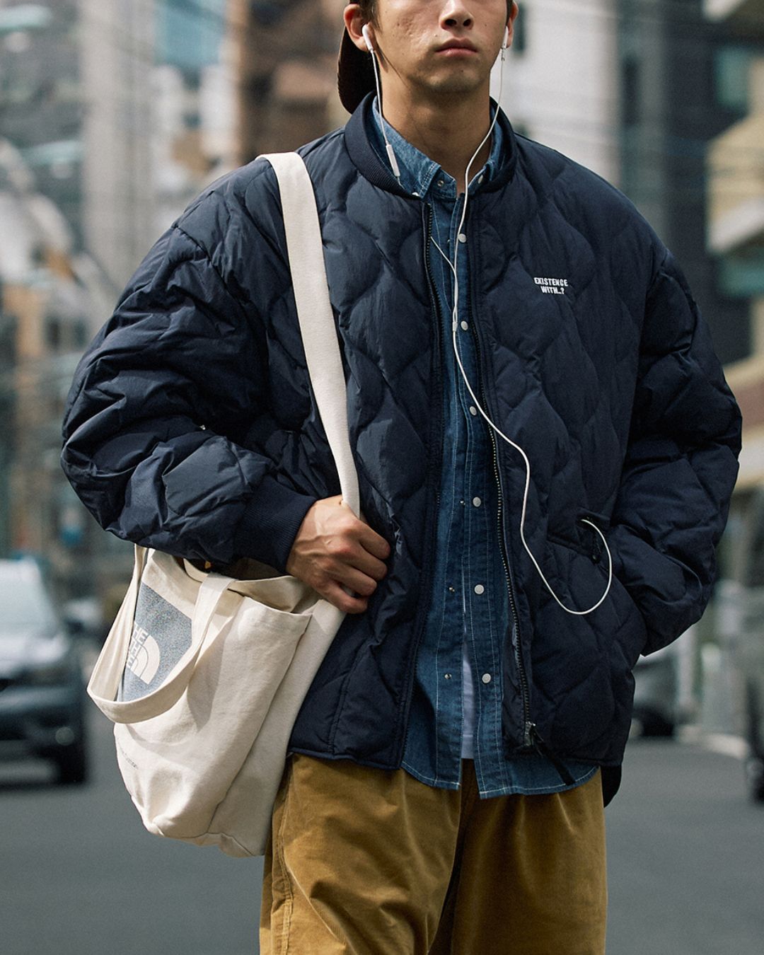 Quilted Down Jacket JK199