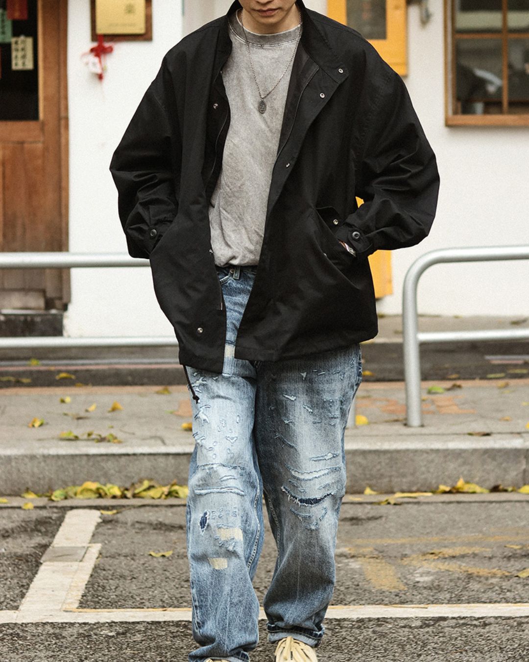 【予約販売】Windproof Stand Work Jacket JK212