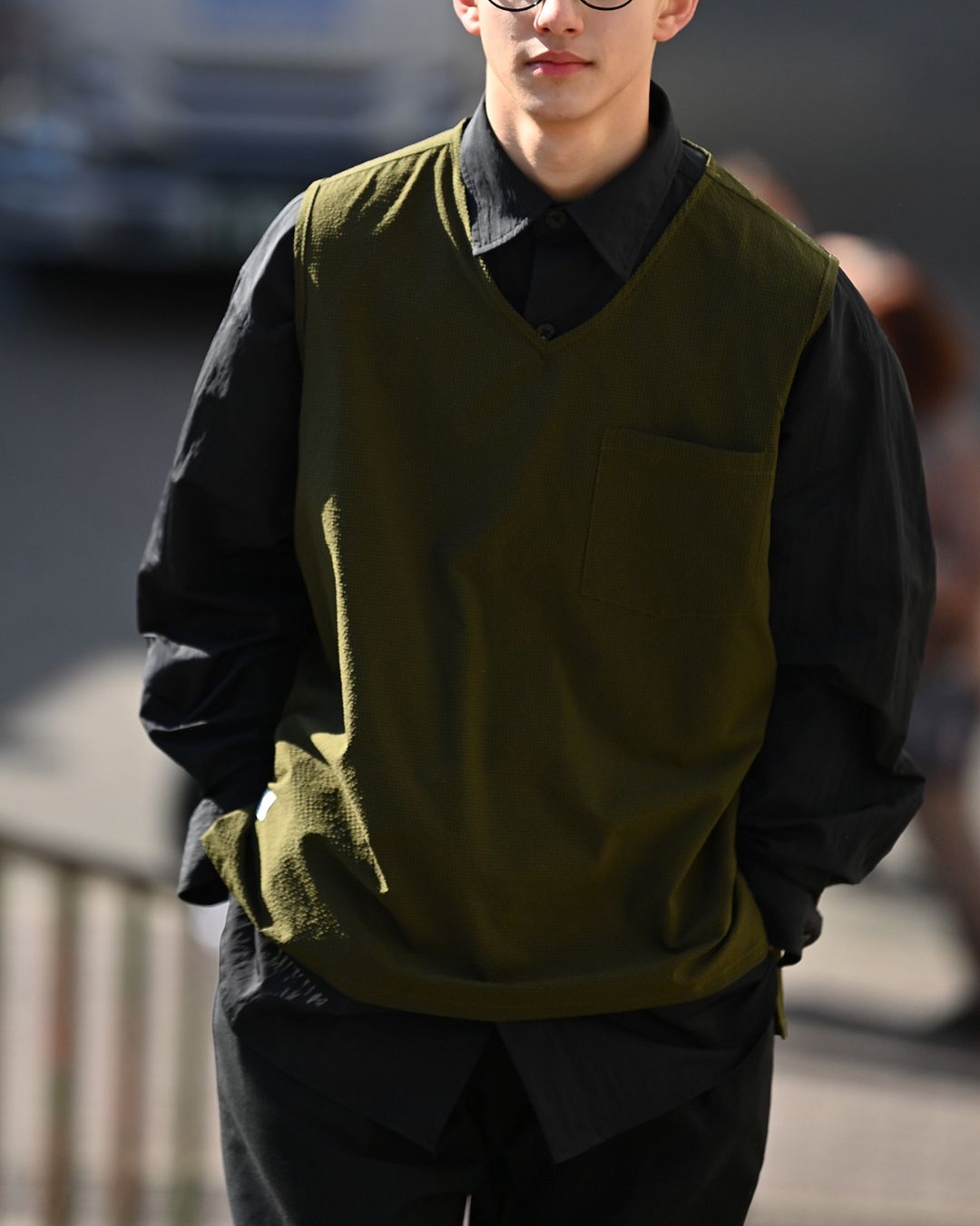 V-neck Casual Vest VT022