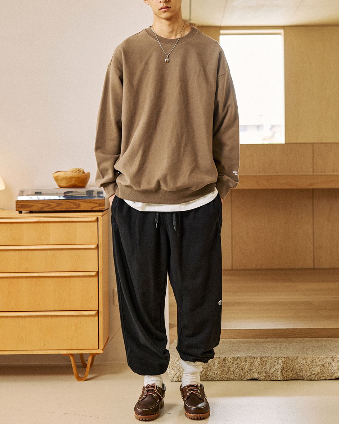 Loose Fit Sweat Pants TP028