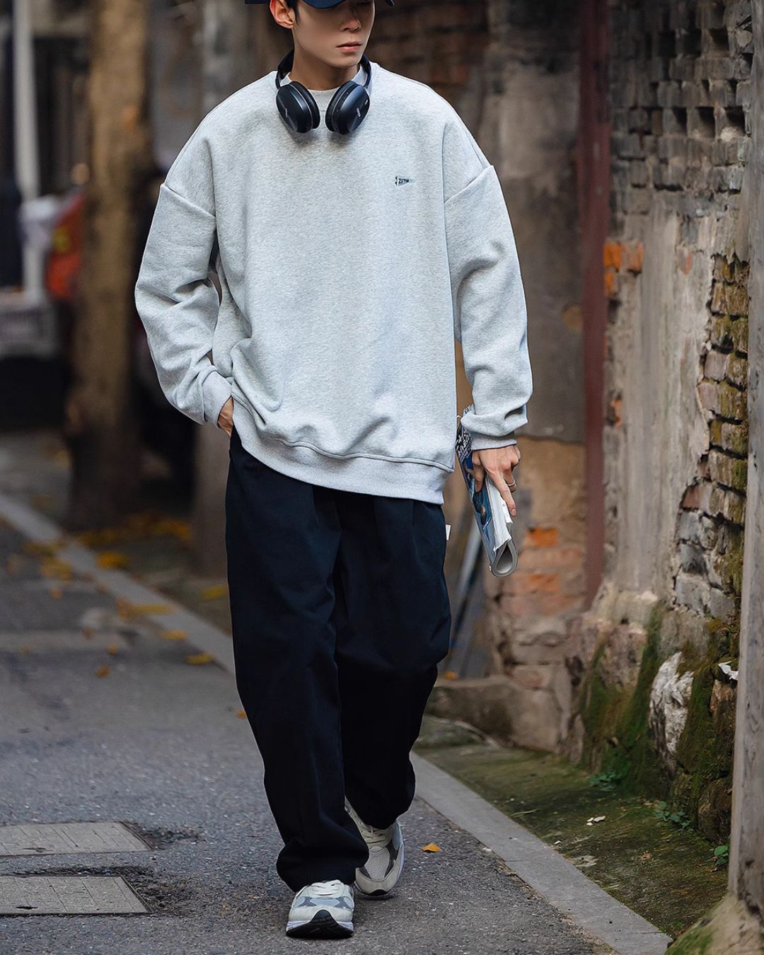 【10日以内お届け】Back Print Sweat SW029
