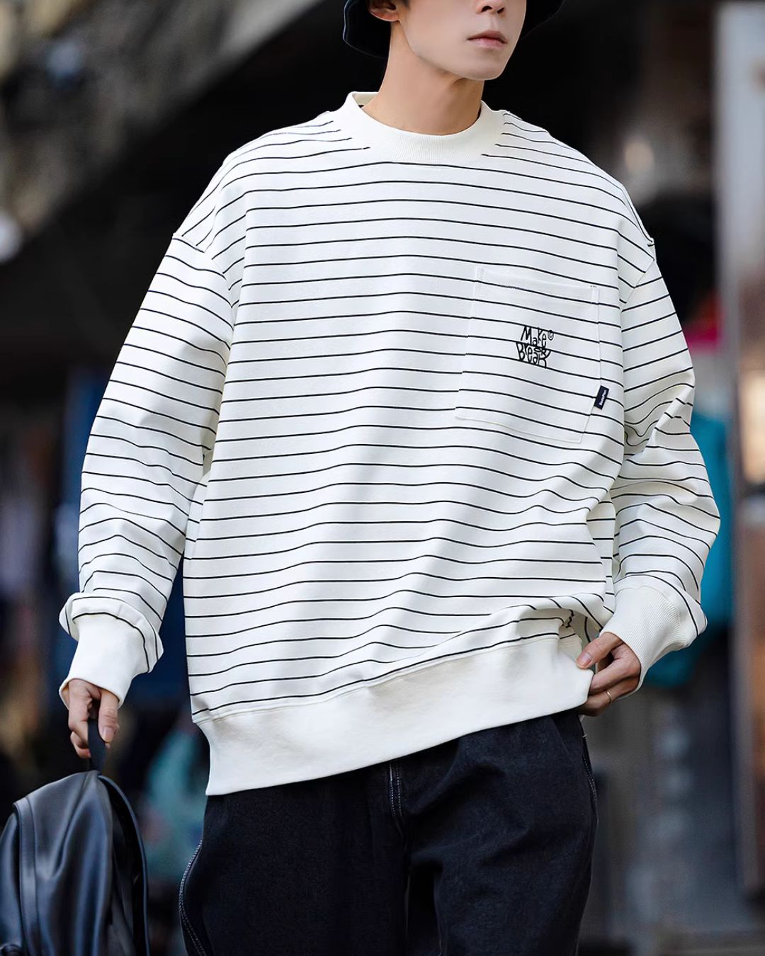 Border Pocket Sweat SW068