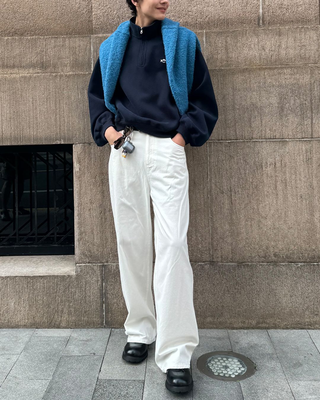 Cotton Basic Wide Pants WP080