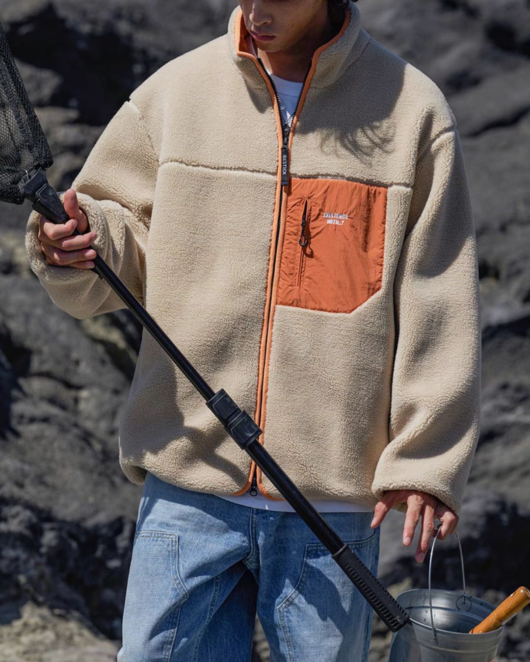 【10日以内お届け】Warmth Peak Fleece Jacket JK216