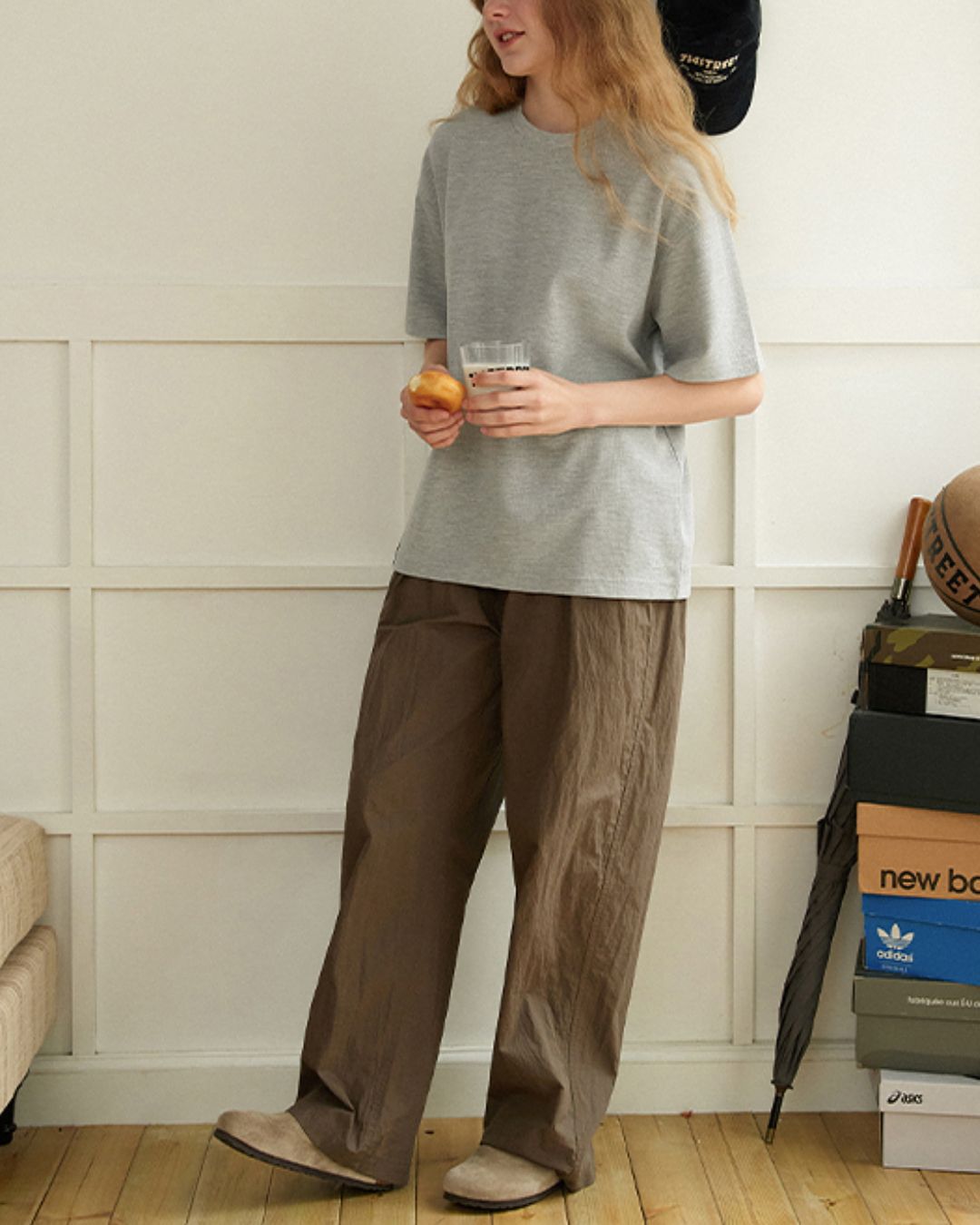 Waffle Basic T-shirt ST151