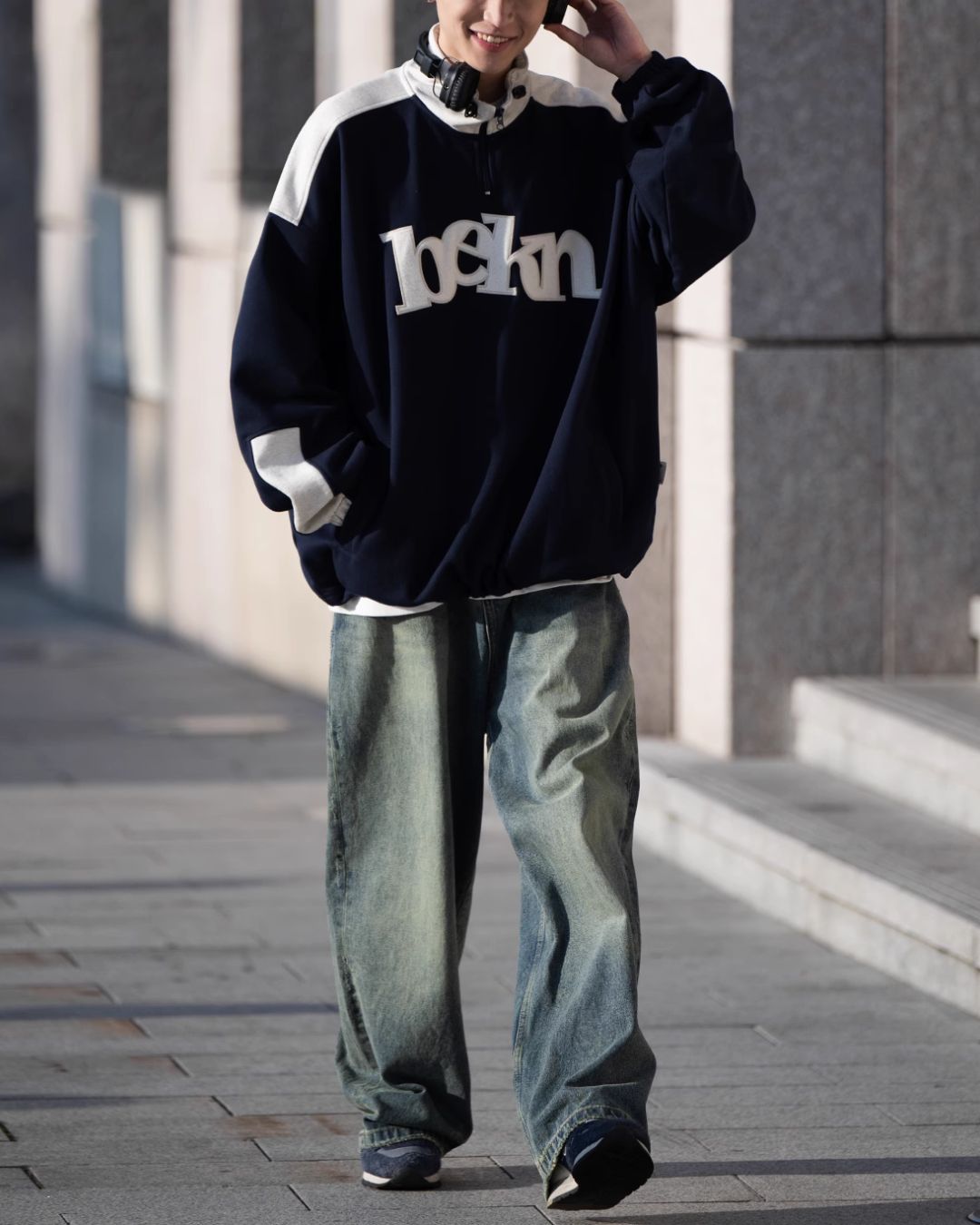 【10日以内お届け】Straight Washed Denim DP023