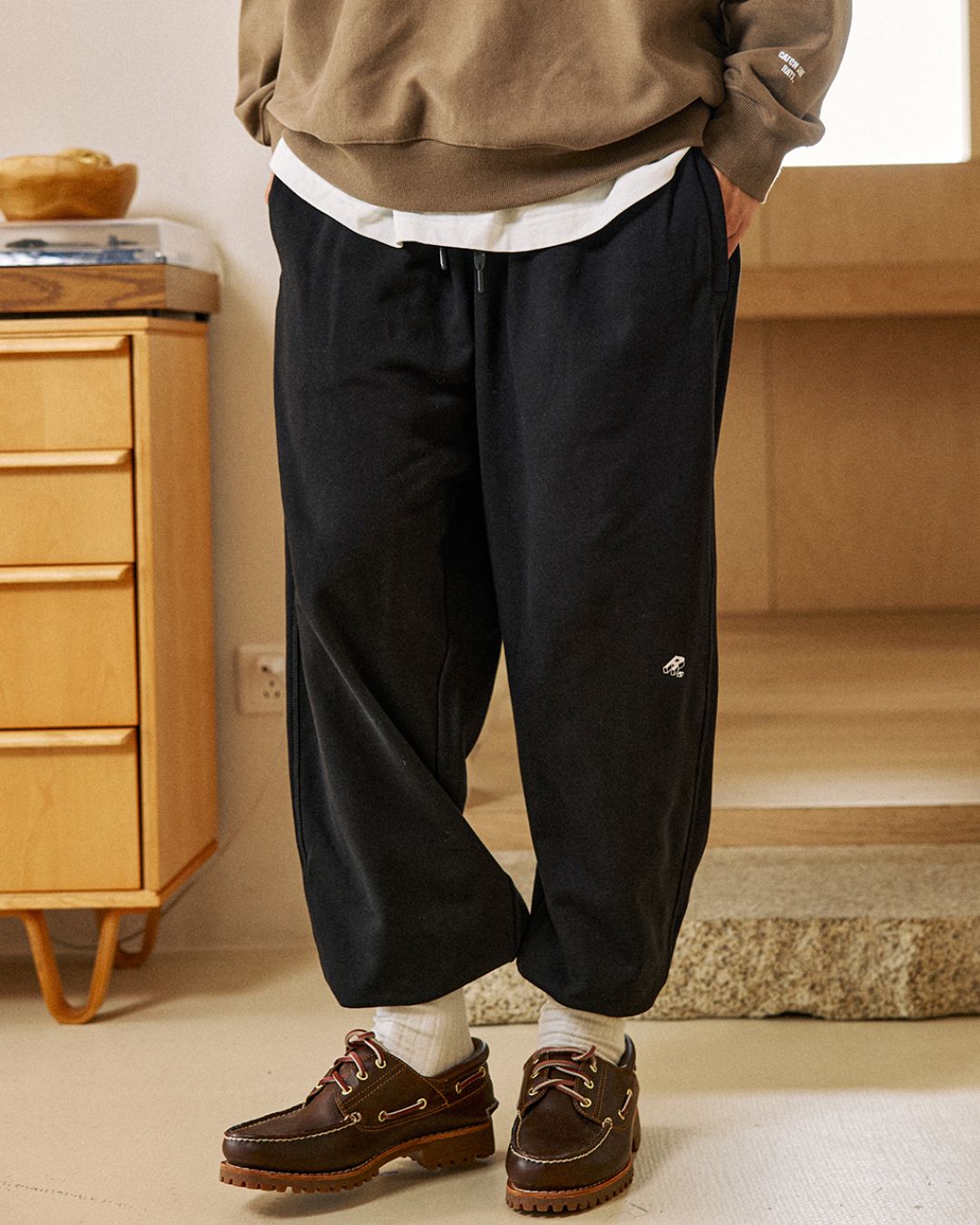 Loose Fit Sweat Pants TP028