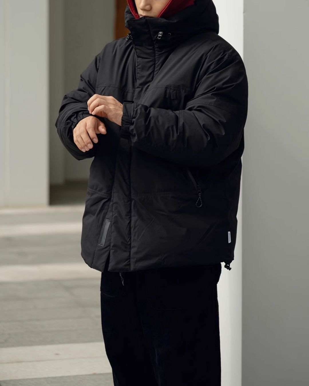 White Duck Hooded Down DW018