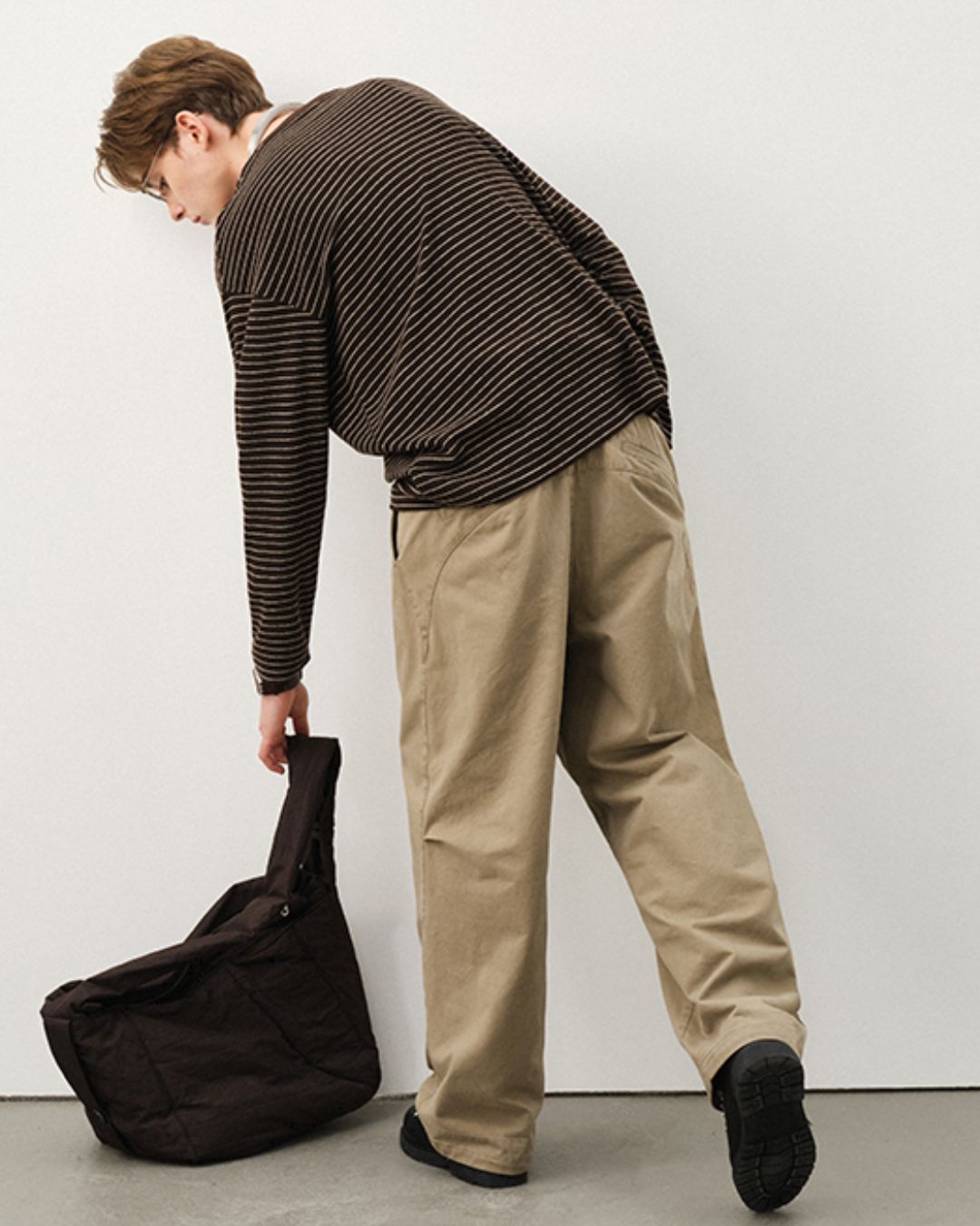 Terry Cloth Border T-shirt LT069