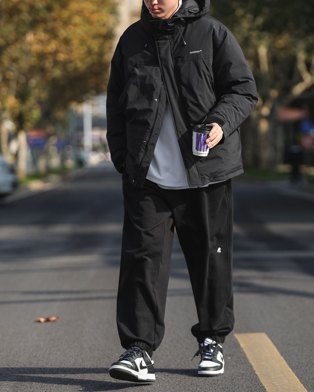 Loose Fit Sweat Pants TP028