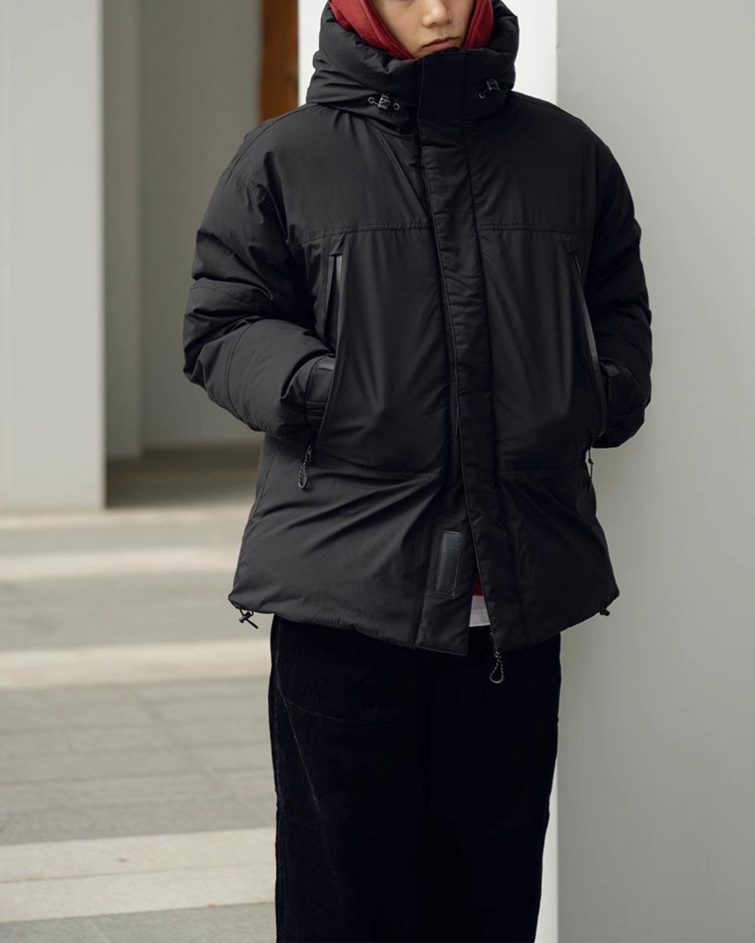 White Duck Hooded Down DW018