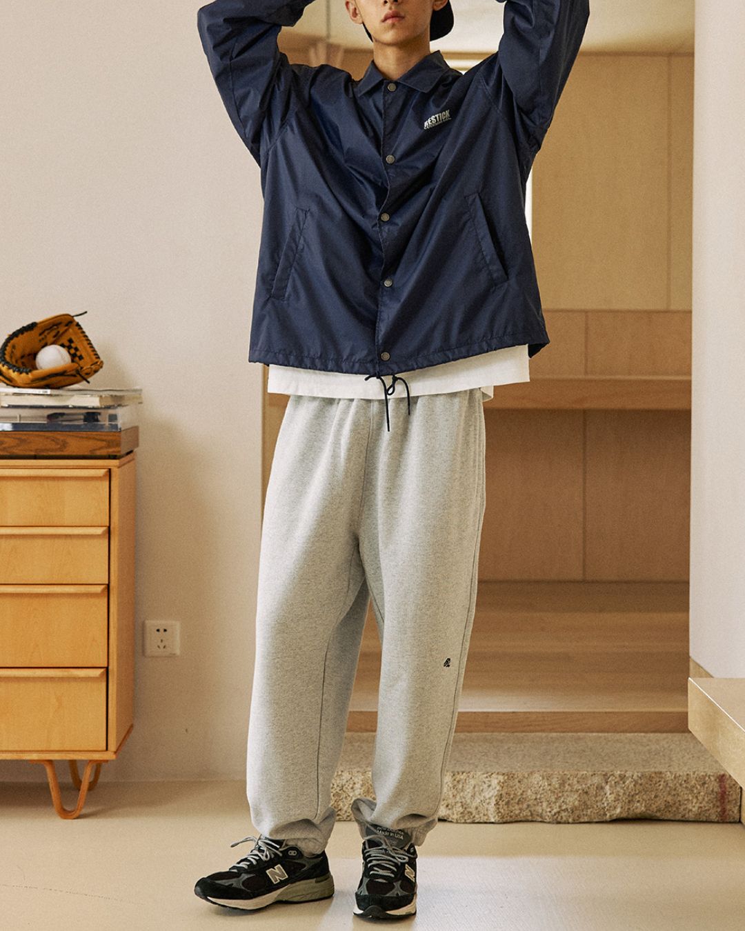 Nylon Coach Jacket JK228