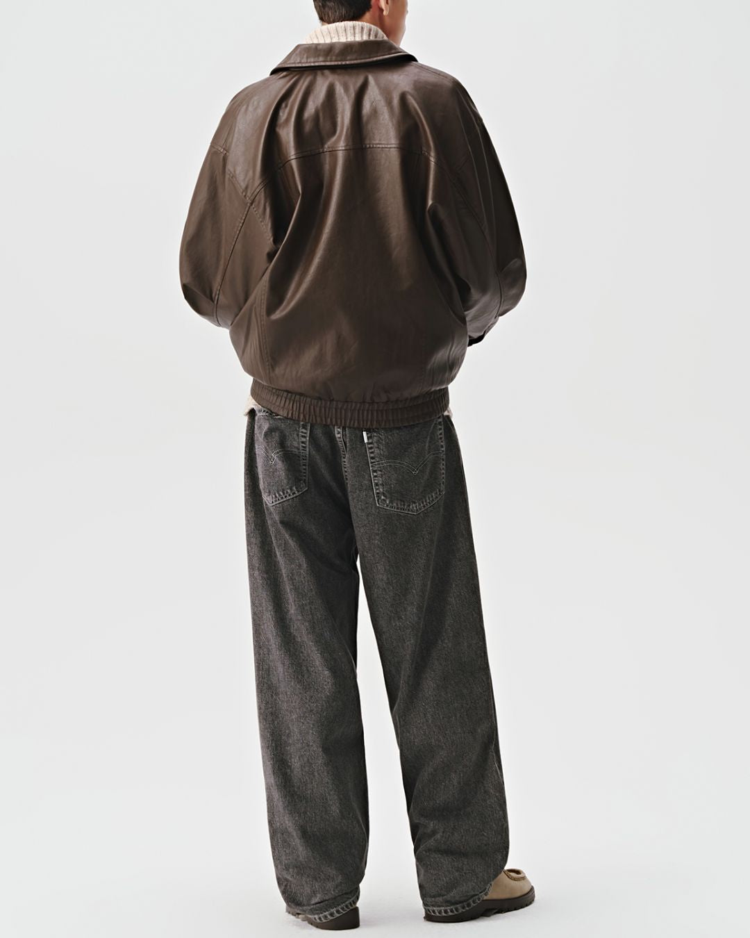 Basic Leather Jacket JK170