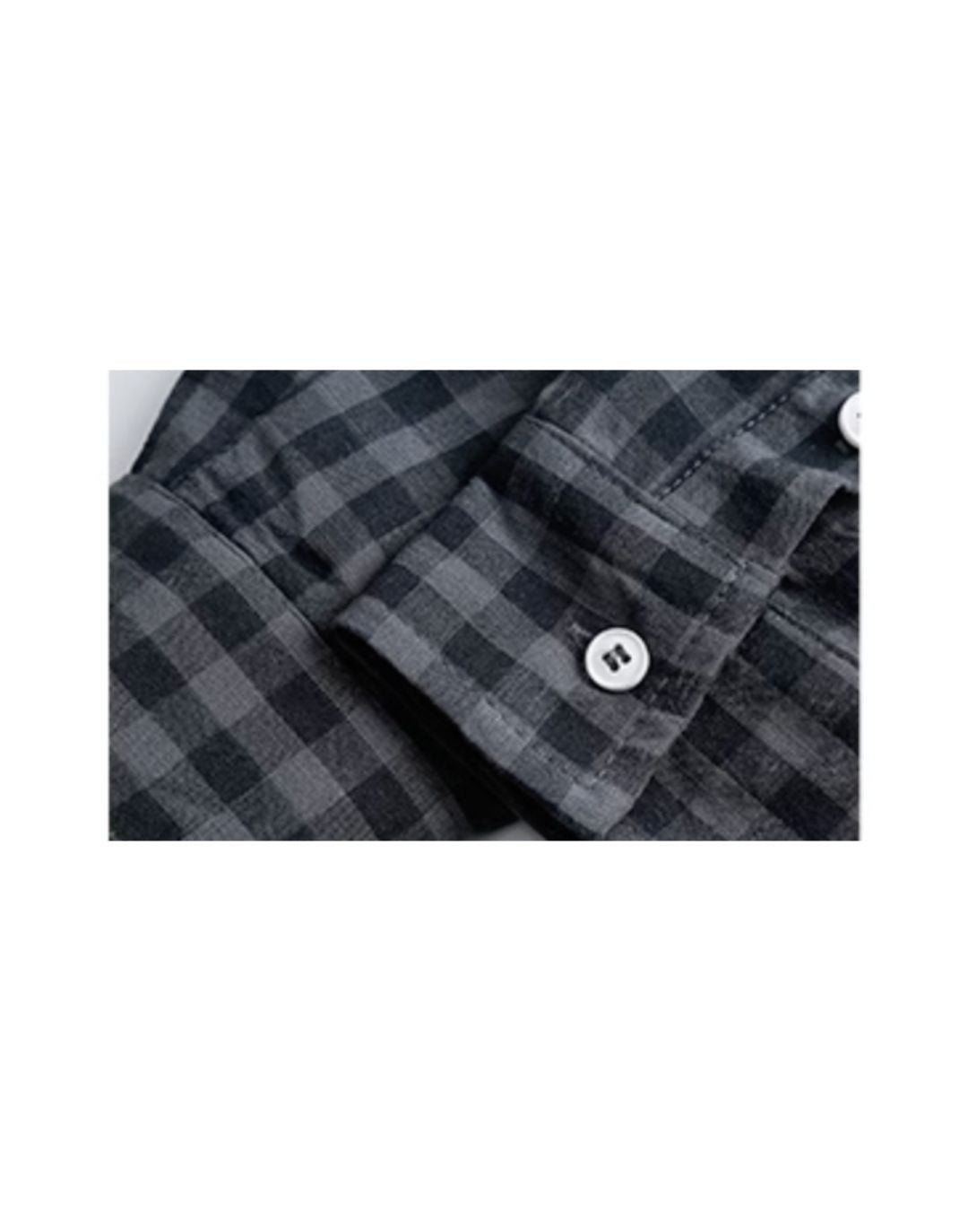 Casual Check Shirt LS048