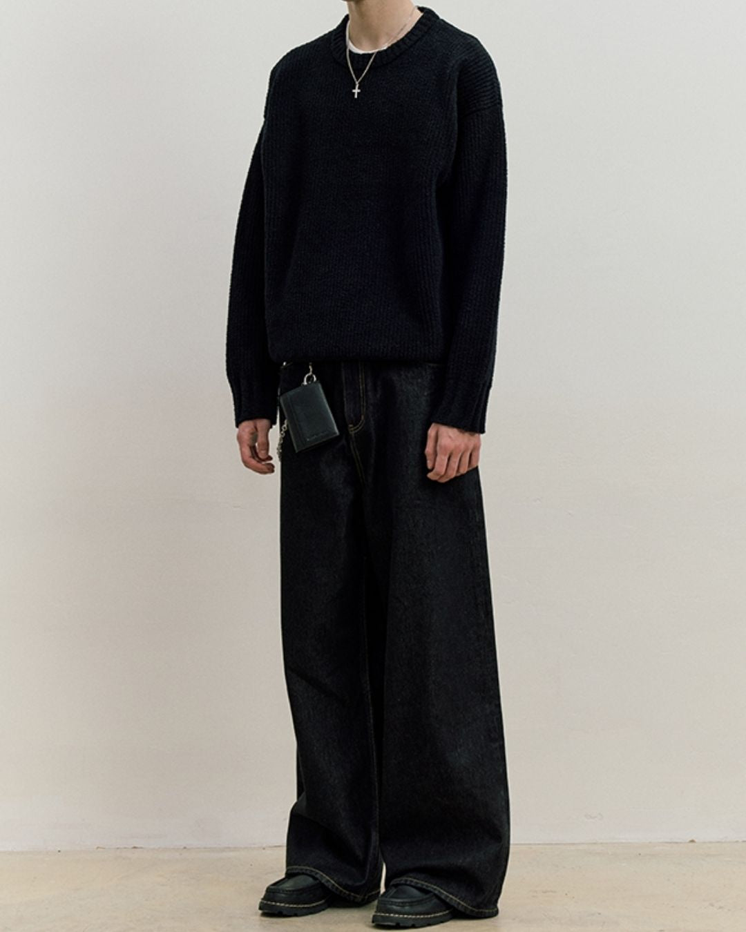 Casual Wide Straight Jeans DP054