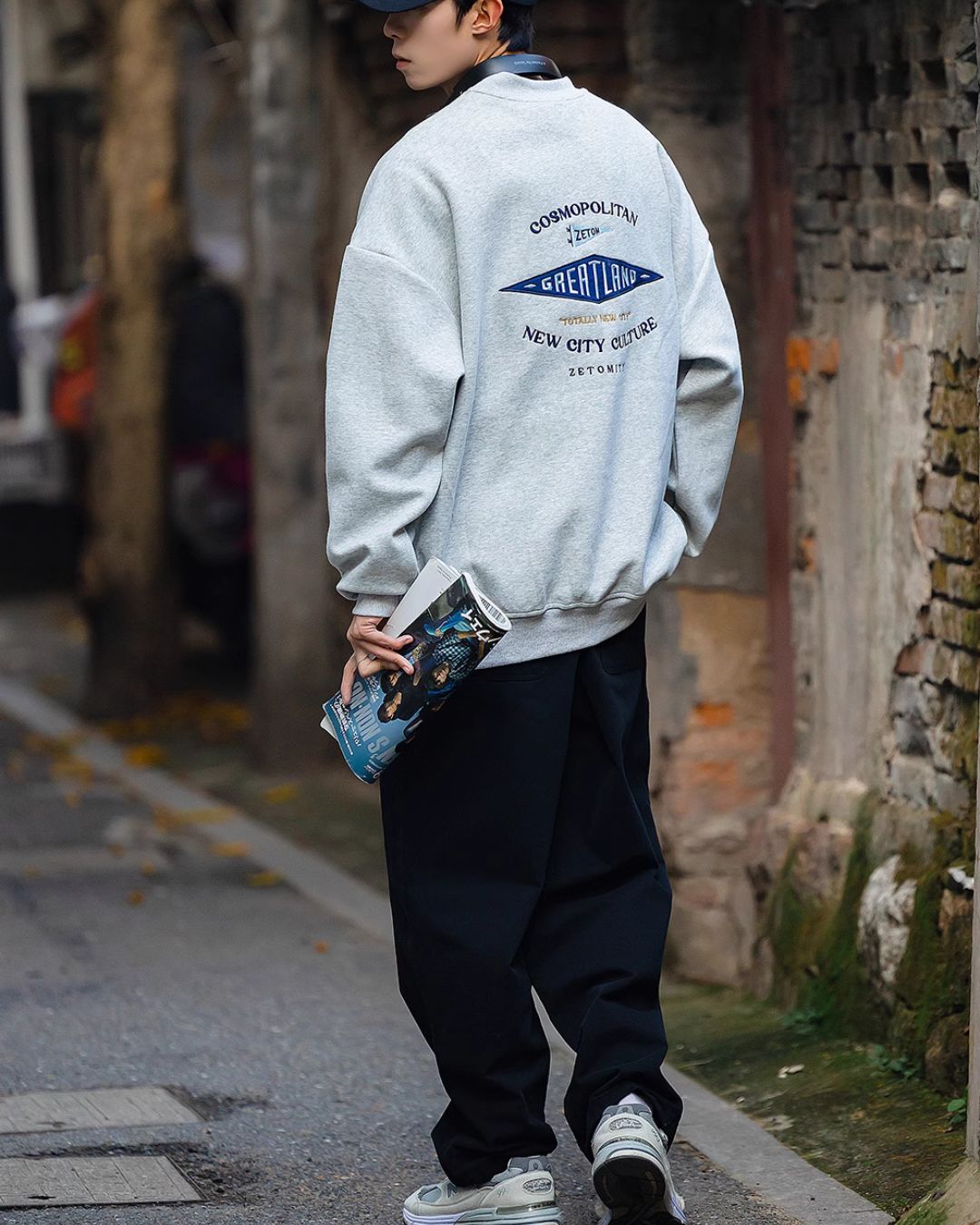 【10日以内お届け】Back Print Sweat SW029
