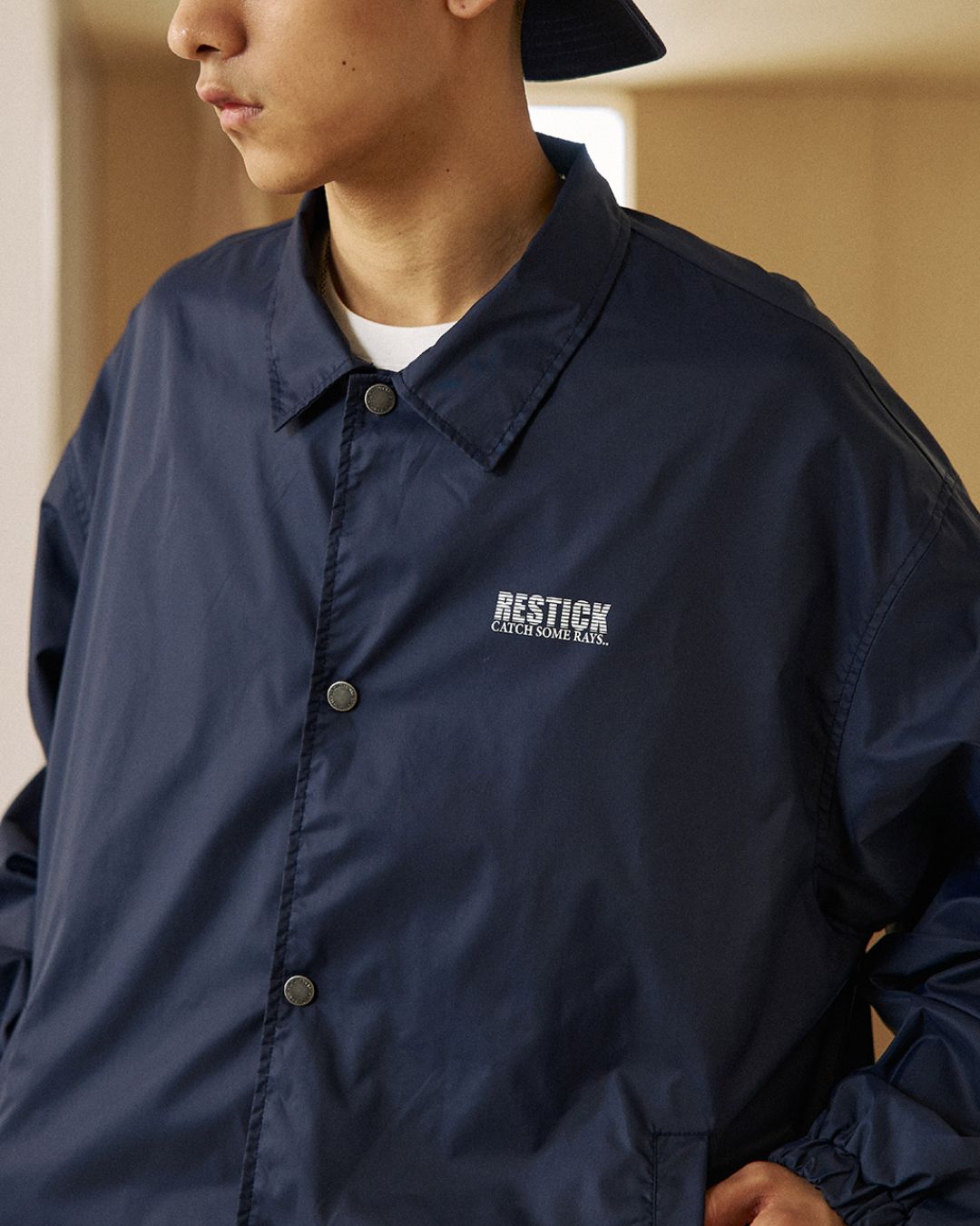 Nylon Coach Jacket JK228