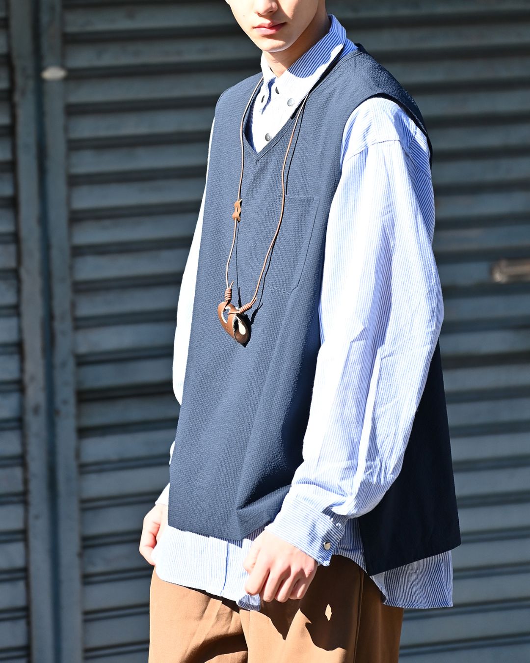 V-neck Casual Vest VT022