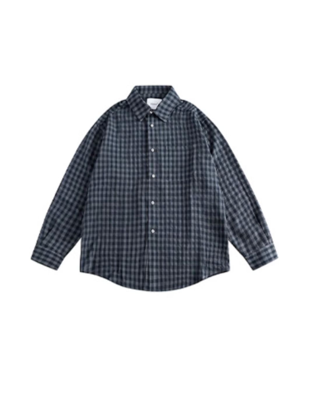 Casual Check Shirt LS048