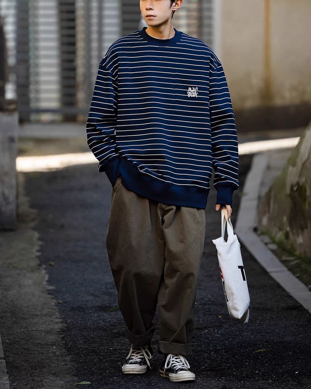 Border Pocket Sweat SW068
