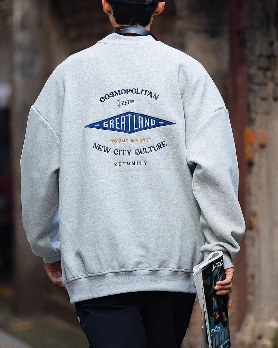 【10日以内お届け】Back Print Sweat SW029