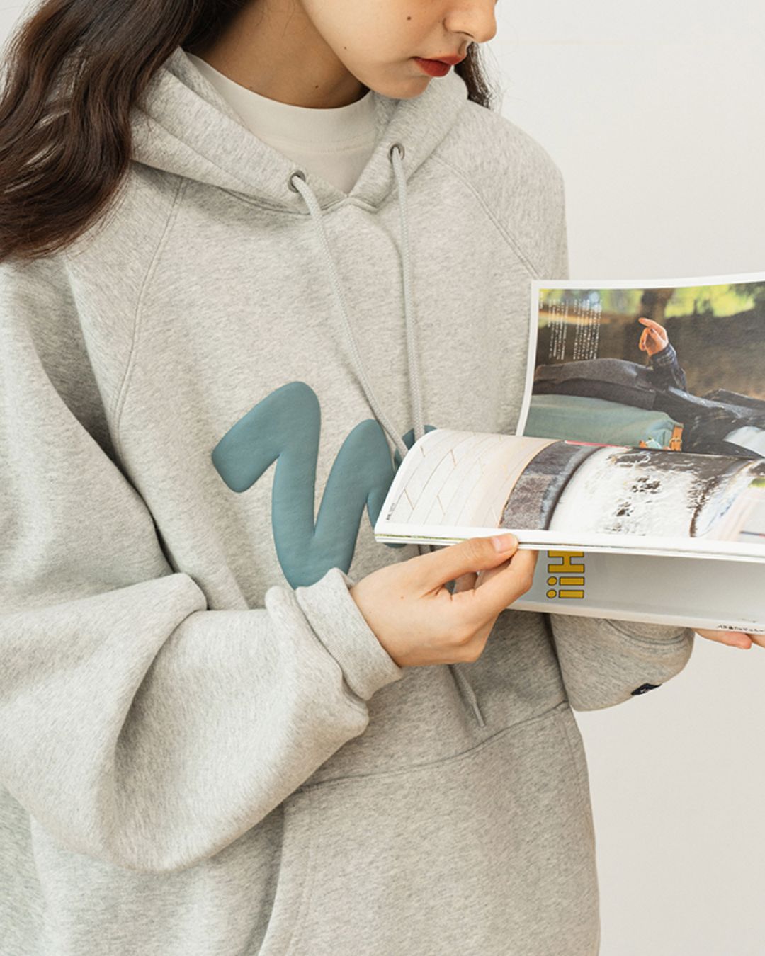 Painted Logo Hoodie HD011