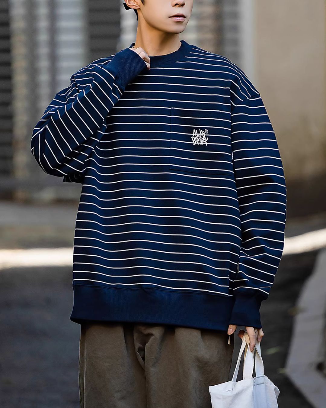 Border Pocket Sweat SW068