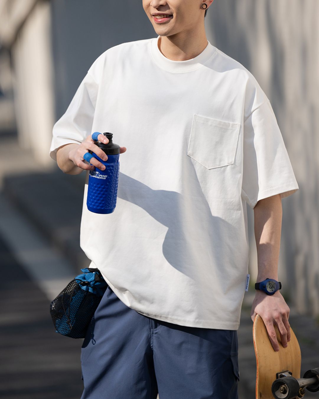 Sorona Basic Pocket T-shirt ST155