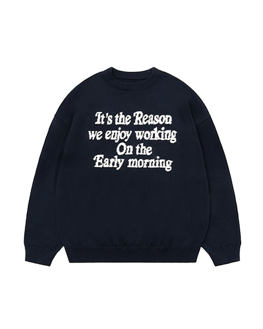 Lettered Logo Knit KN028