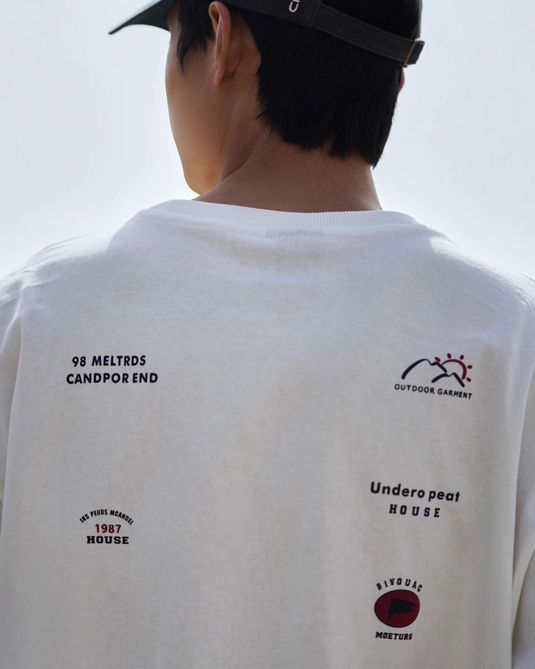 Back Logo Pocket T-shirt ST066