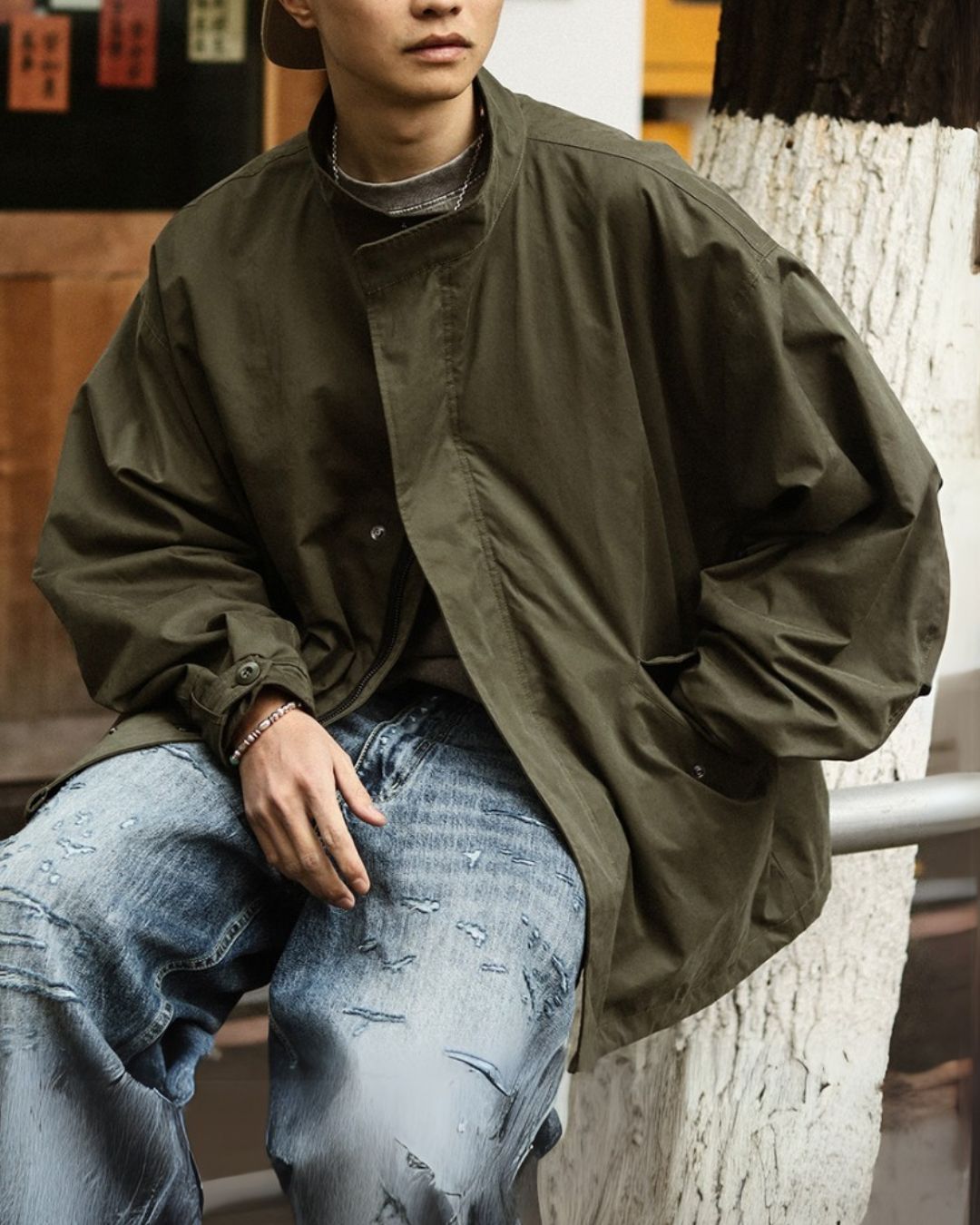 【予約販売】Windproof Stand Work Jacket JK212