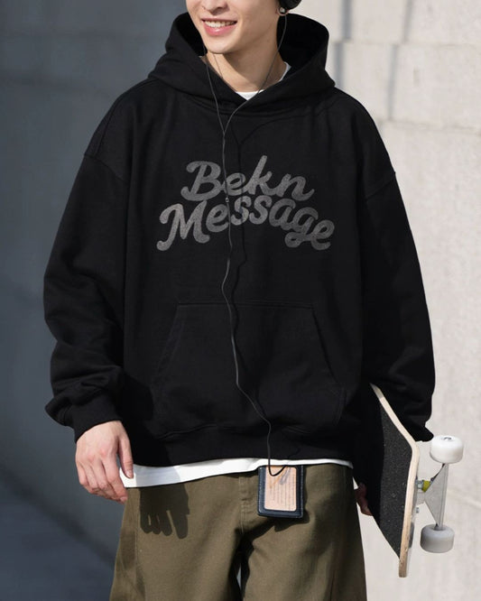 Embroidered Logo Hoodie HD079